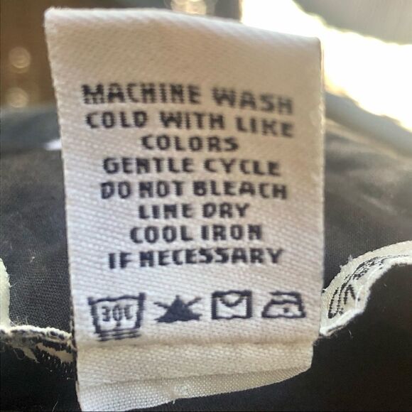 AMERICAN RAG ZIP FRONT FLORAL PRINTED FLOWY COTTON FIT & FLARE M - Picture 10 of 12